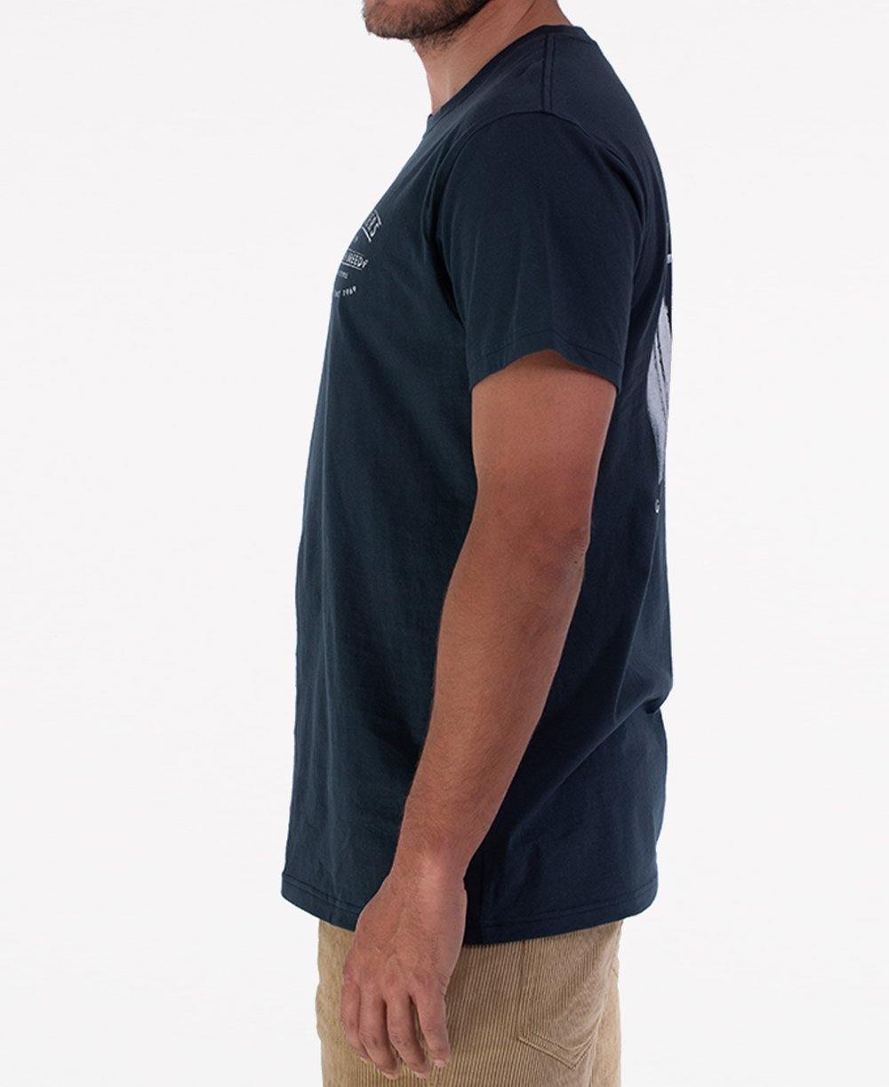 Flinders Boards Tee | Navy - Golden Breed