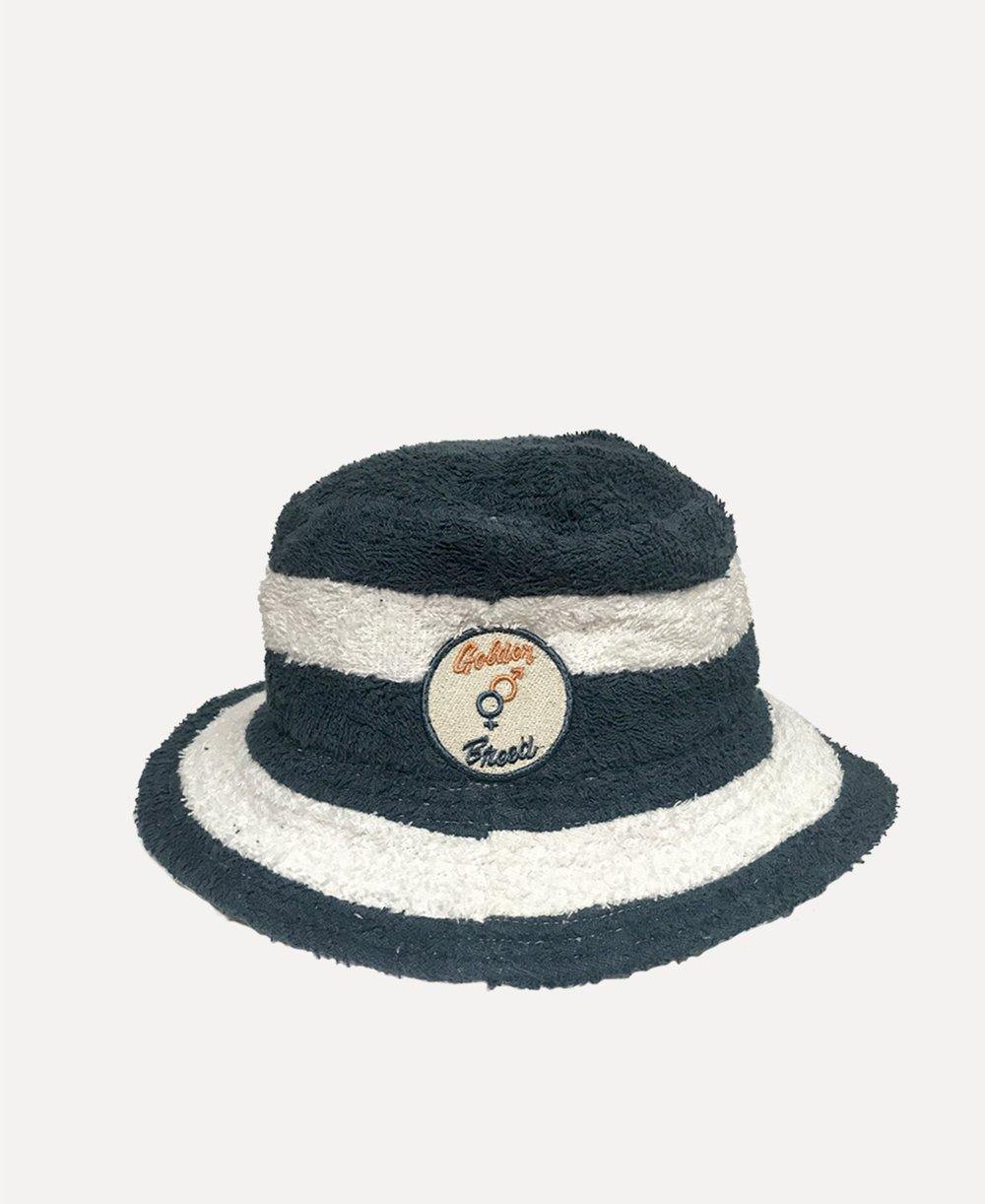 Nathan Terry Bucket Hat | Navy-White-Golden Breed