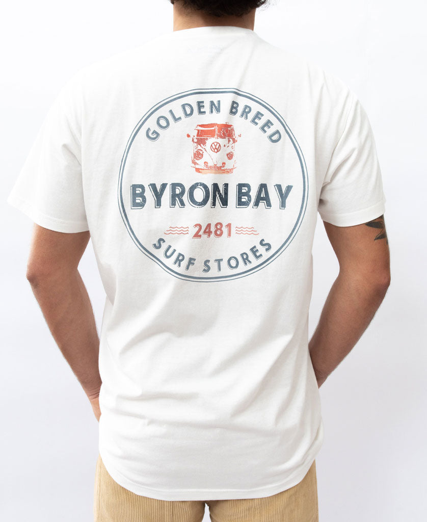 Byron Kombi Tee | Off White - Golden Breed