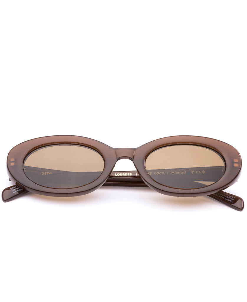 Sito Lourdes | Milky Coco / Brown - Sunglasses