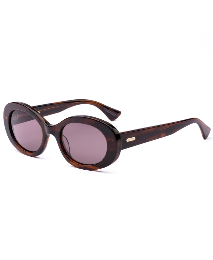 Sito Luna | Hazel Wave / Brown - Sunglasses