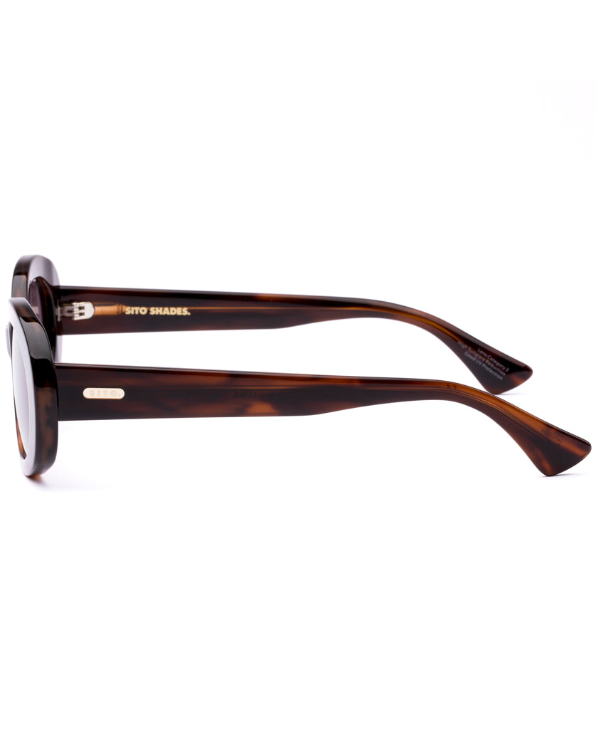 Sito Luna | Hazel Wave / Brown - Sunglasses