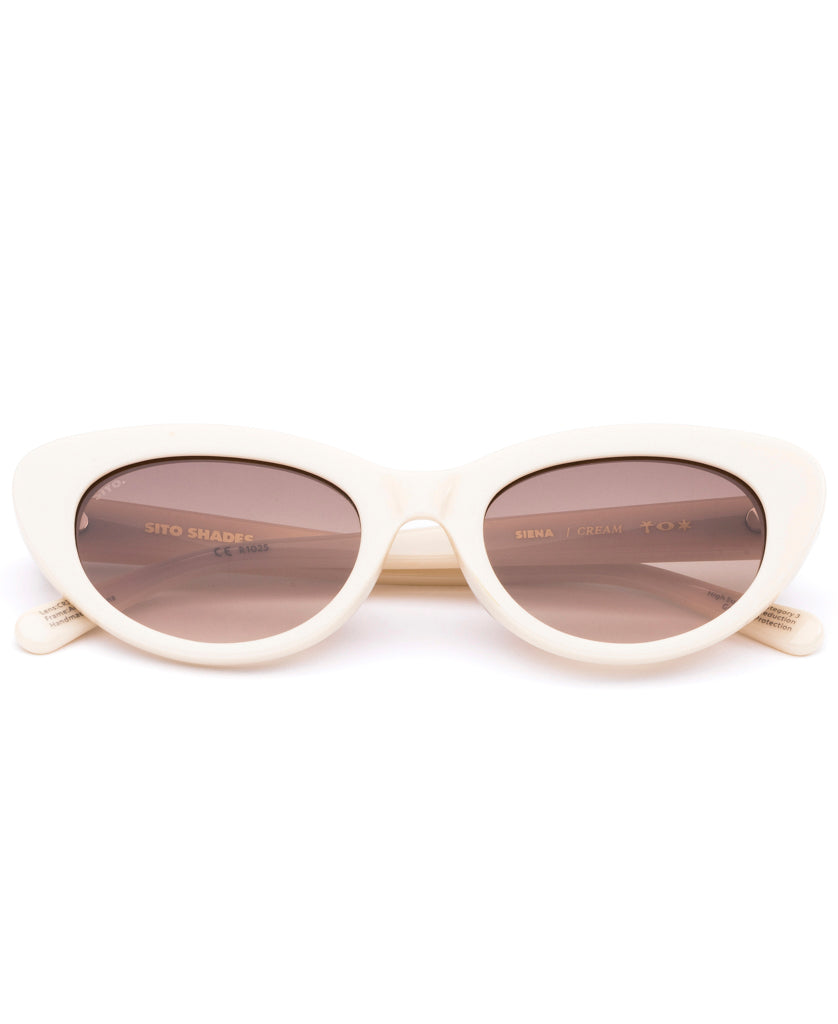Sito Siena | Cream / Rosewood Gradient - Sunglasses