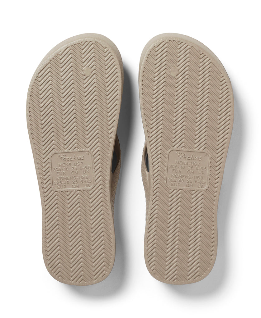 Archies Archie Thong | Crystal Taupe - Sandals