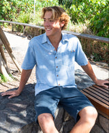 Golden Breed Hastings Shirt | Wash Blue - Shirts