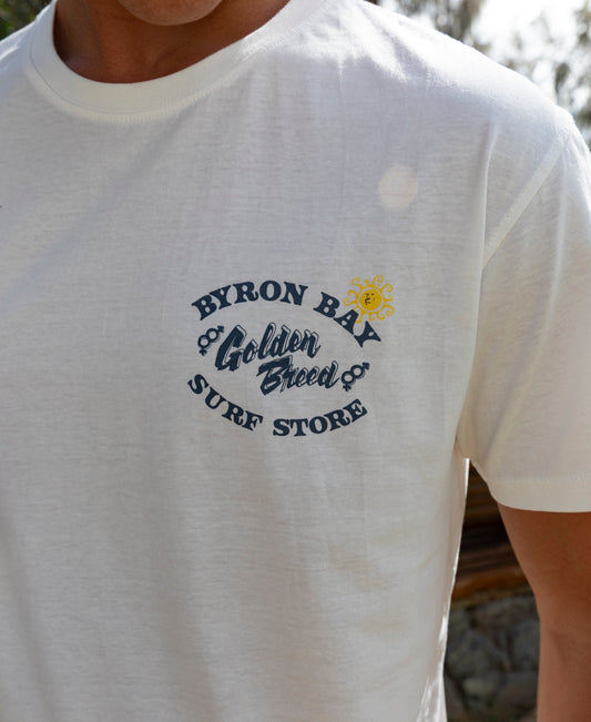 Byron Map Tee | off White