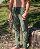 Golden Breed Catch Stretch Cord Pant | Khaki - Pants