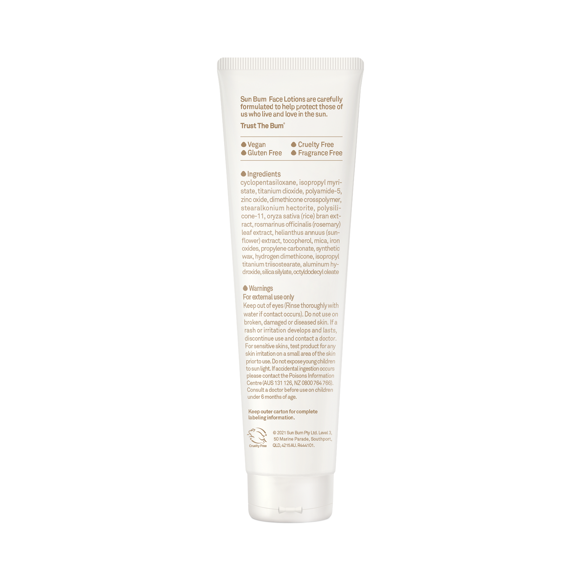 Sun Bum Mineral SPF 30 Face Tint | 50ml-Golden Breed