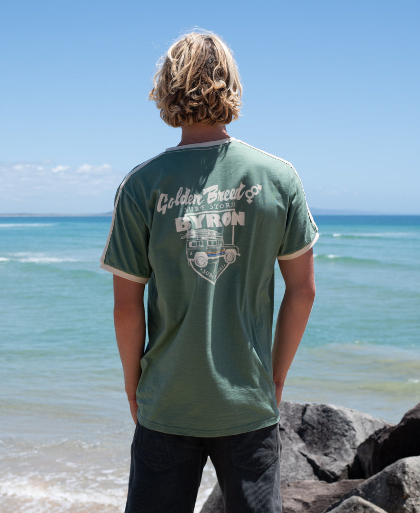 Byron Landy Tee | Leaf Green