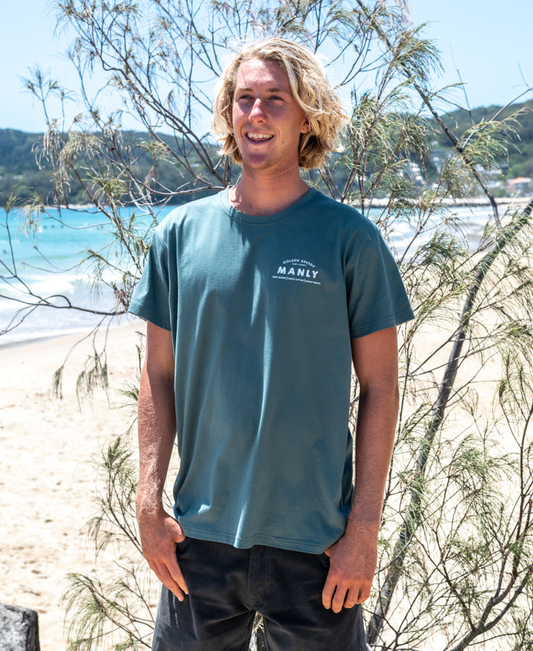 Manly Old School Tee | Fern