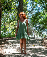 Golden Breed Amy Dress | Moss - Dresses