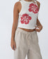 Rosa Hibiscus Tank | Wash Red