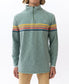 Long Island 1/4 Zip Rag Top | Surf Green Marle