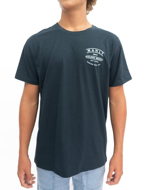 Manly Boards Tee | Navy