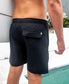 Elastic Waist Boardie | Black