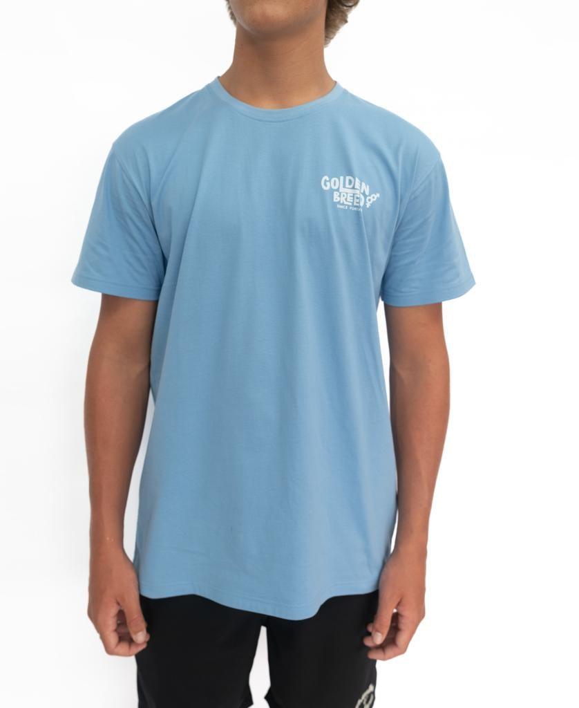 Friday Tee | Azure Blue