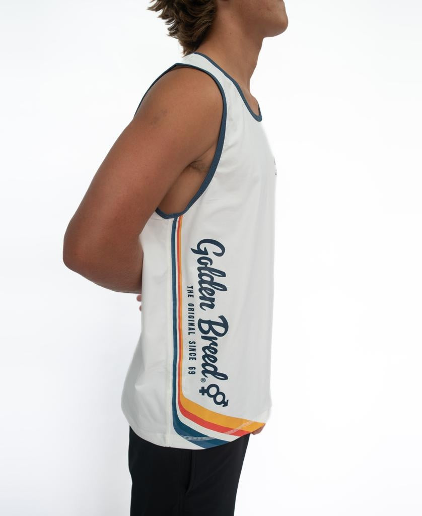 Burleigh Rash Tank | White