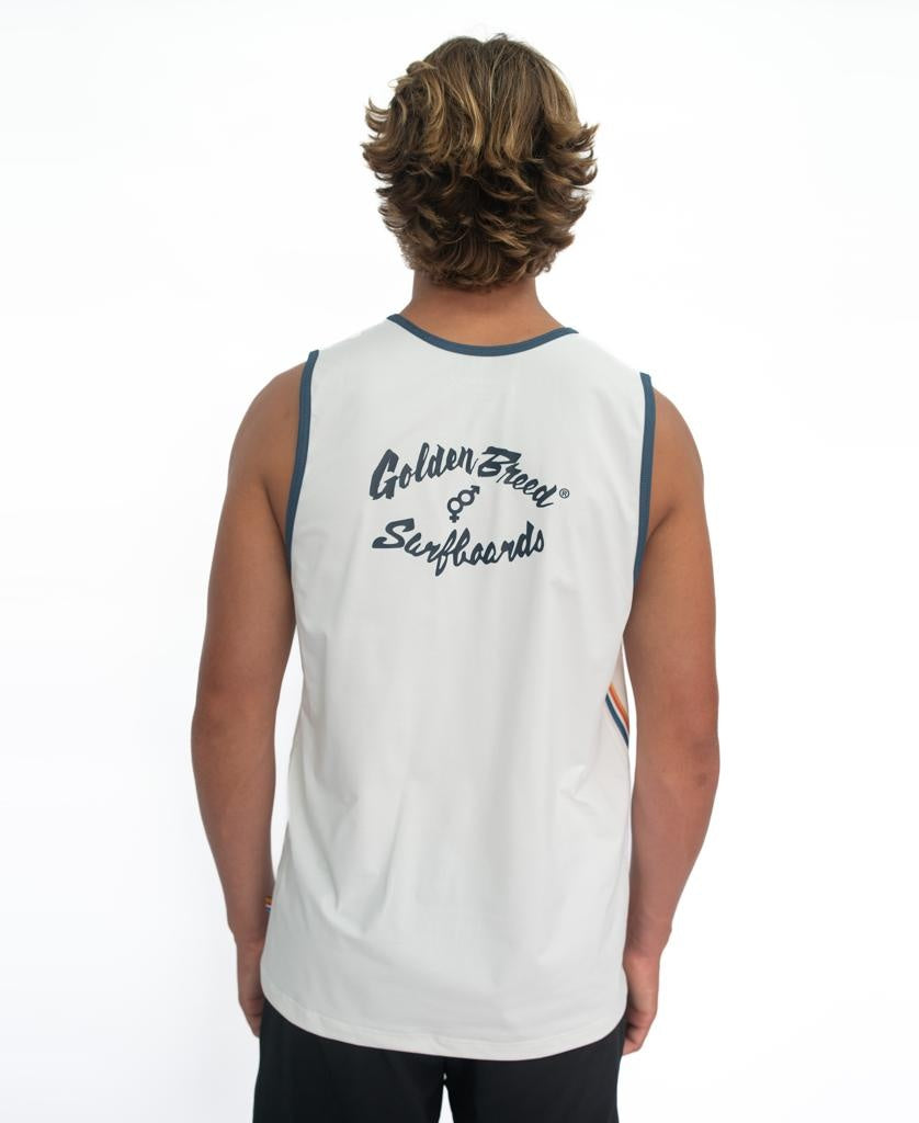 Burleigh Rash Tank | White