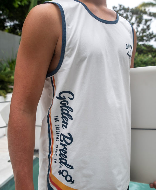 Burleigh Rash Tank | White