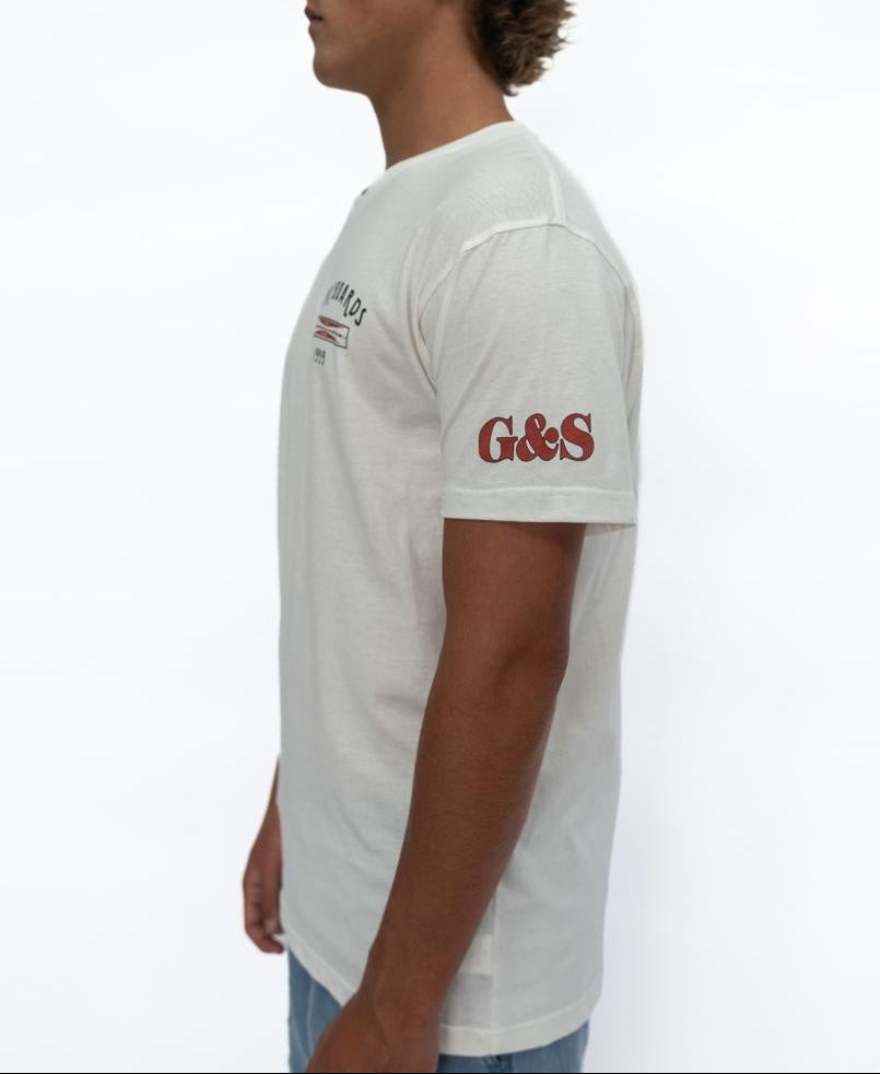 G&S Surfboards Tee | Off White