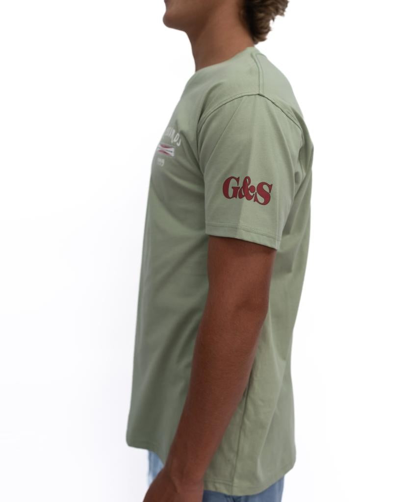 Gordon & Smith G&S Surfboards Tee | Sage - T-Shirts