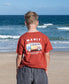 Manly Stoked Kombi Kids Tee | True Red