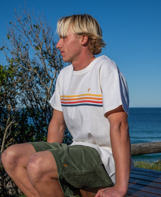 Heavy Island Tee | White