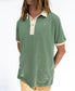 Ringer Polo | Leaf Green