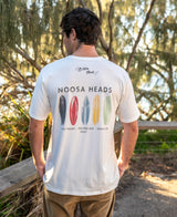 Golden Breed Noosa Boards Tee | Off White - T-Shirts