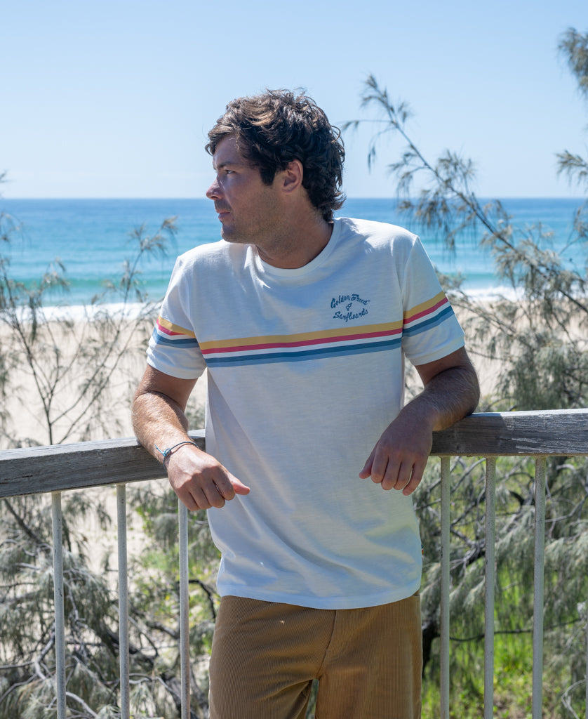 GoJo Ringer Tee | Off White