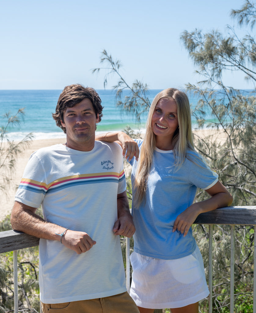 GoJo Ringer Tee | Off White