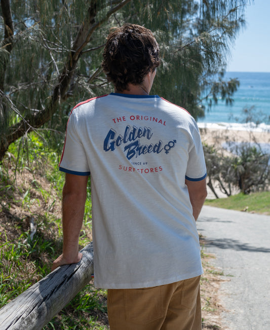 Break Ringer Tee | Off White