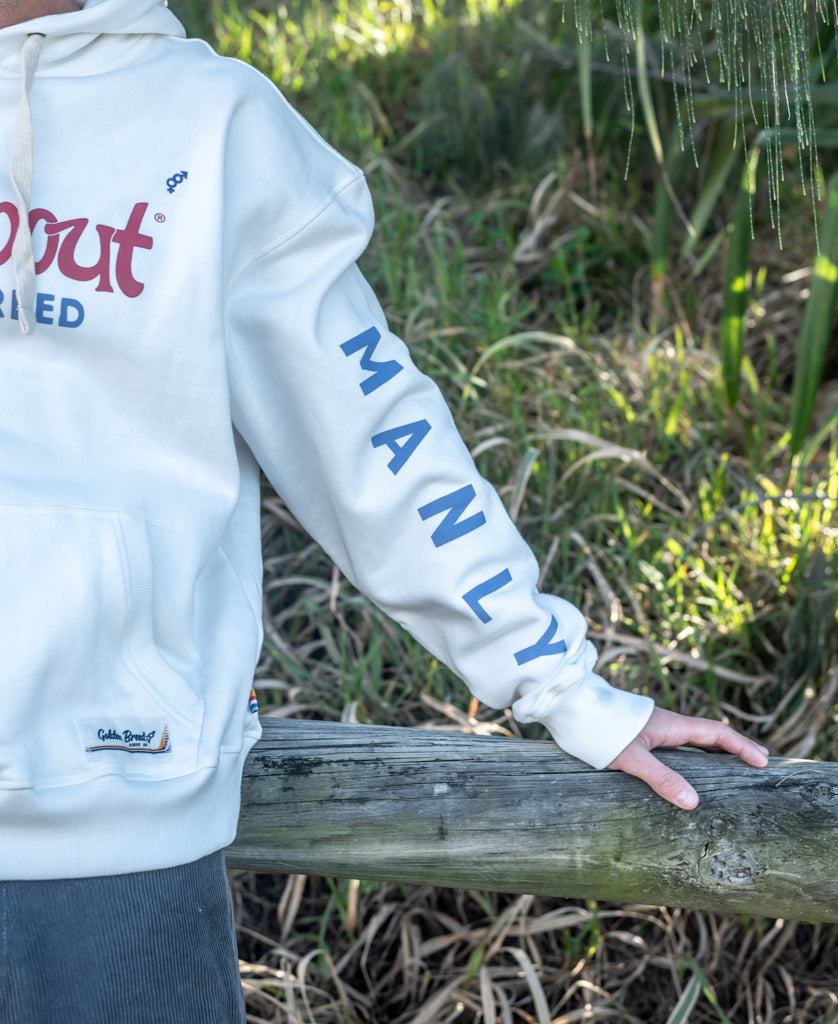 Golden Breed Manly Surfabout Hoodie | Off White - Hoodies