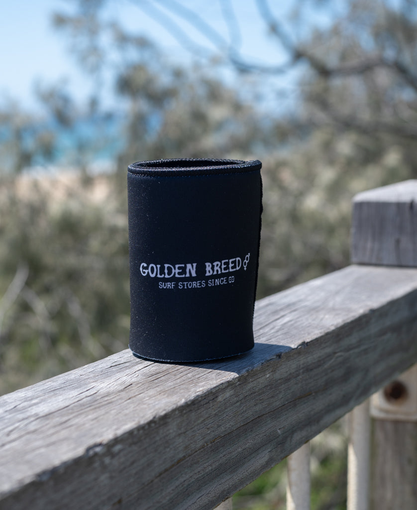 Golden Breed Byron-Stubby Shark Girl | Wash Black - Can & Bottle Sleeves