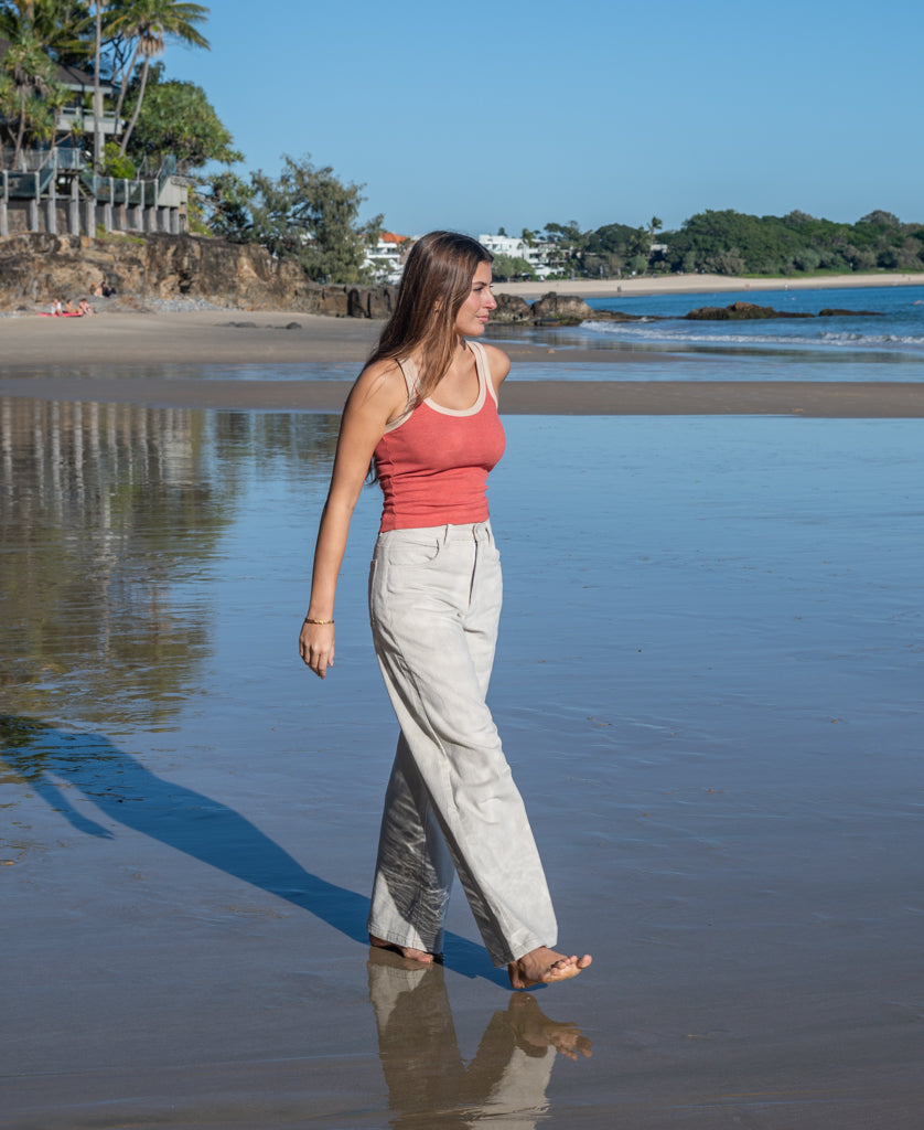 Golden Breed Dakota Cord Pant | Light Grey - Trousers