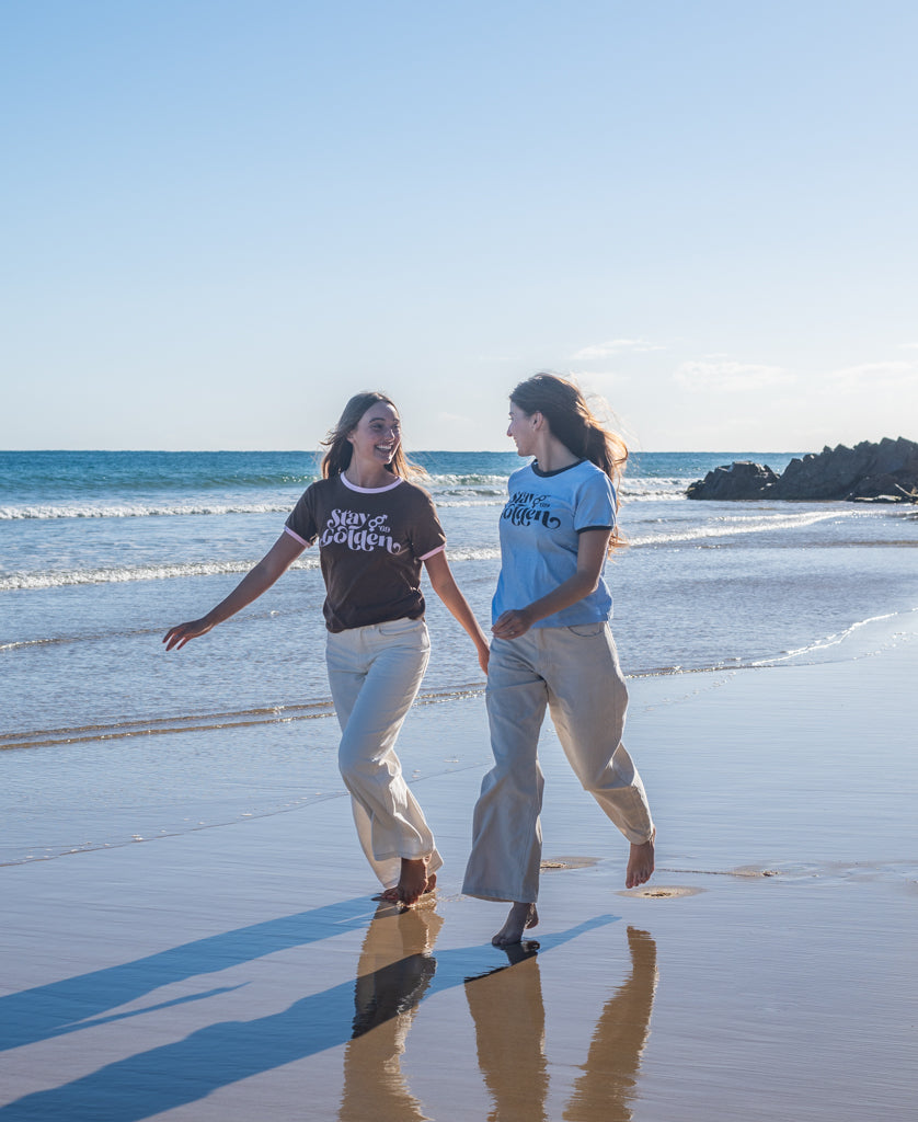 Golden Breed Stay Golden Ringer | Finch/Navy - T-Shirts