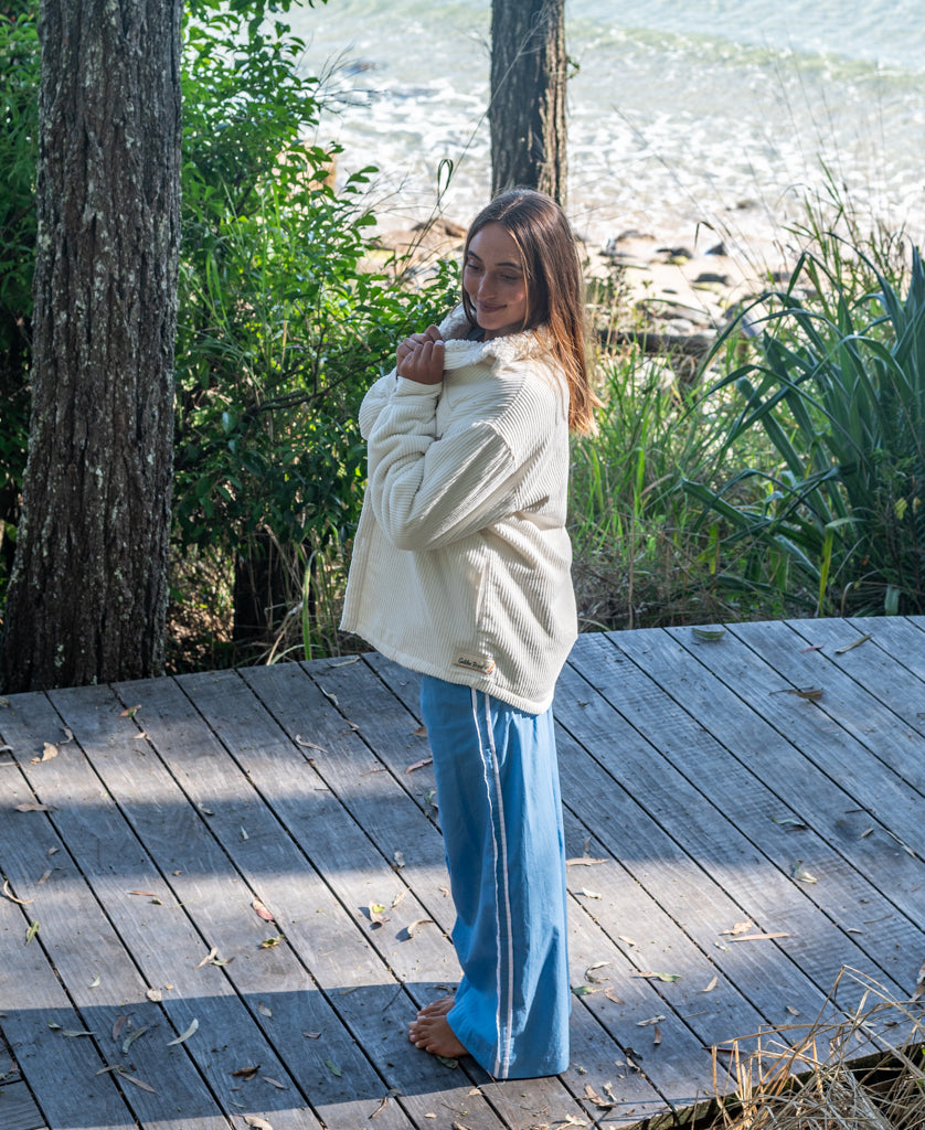 Golden Breed Willow Shacket | Off White - Coats & Jackets