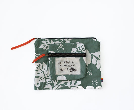 Marco Wet Travel Bag | Leaf Green Wilks