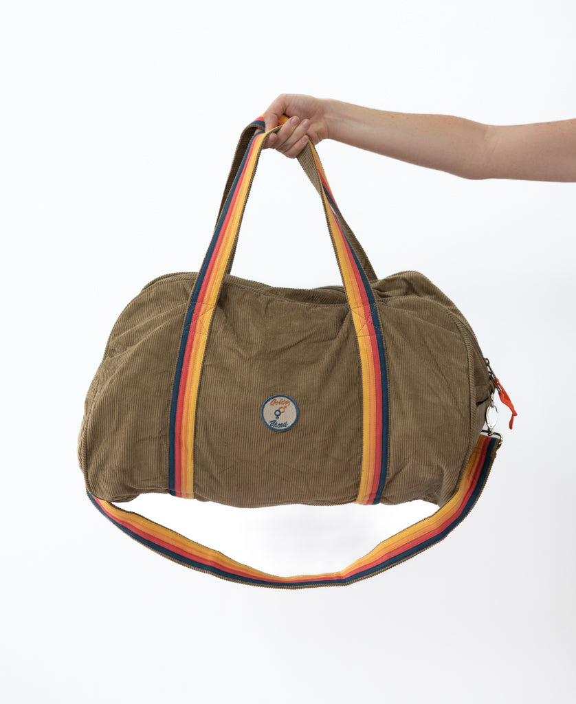 Long Island Cord Roll Bag | Taupe