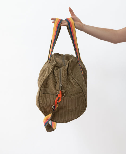 Long Island Cord Roll Bag | Taupe