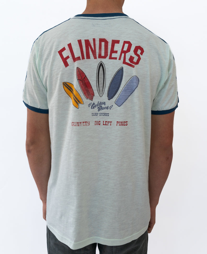 Flinders Smurf Tee | Ice