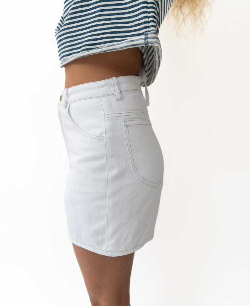 Rudi Short | Off White Denim