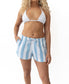 Molly Short | Azure/White