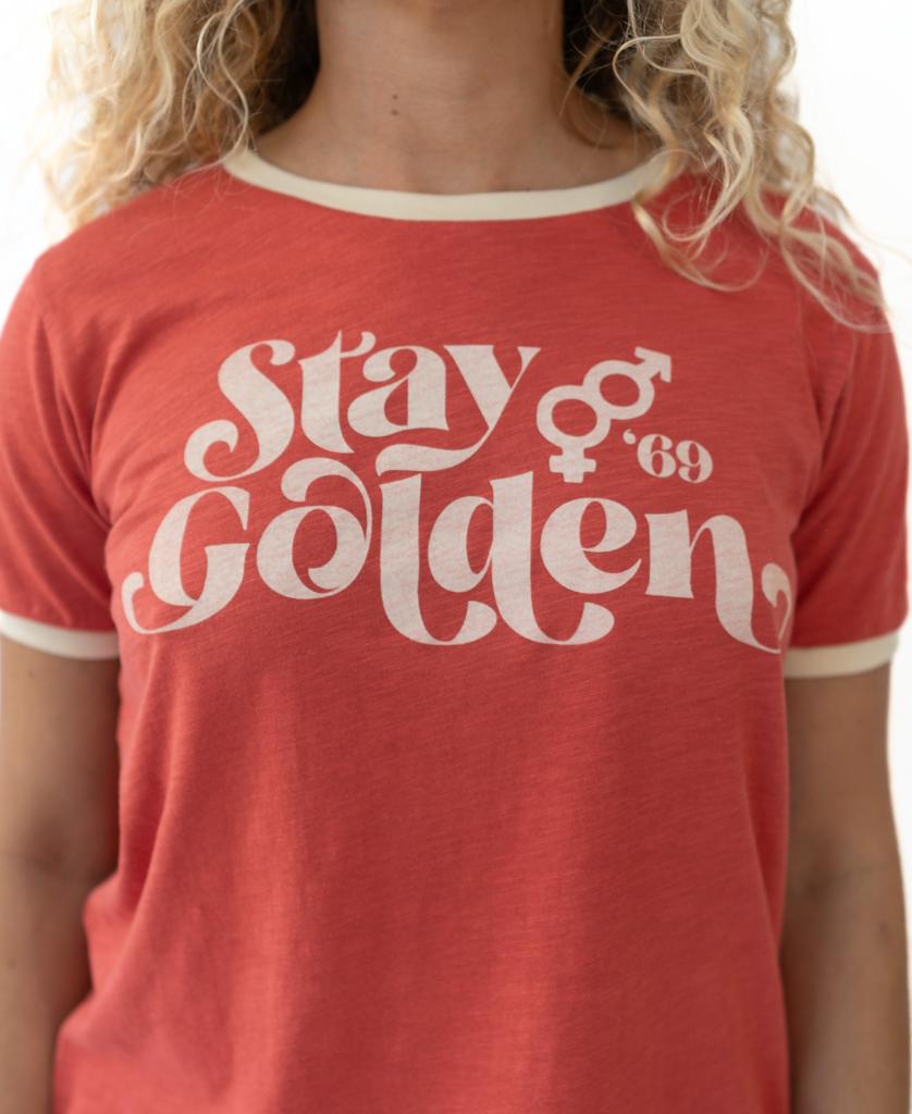 Stay Golden Ringer | Wash Red