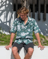 Golden Breed Pine-Palm Shirt | Fern - Shirts