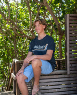 Golden Breed Floyd Cord Walkshort | Blue Finch - Chino Shorts