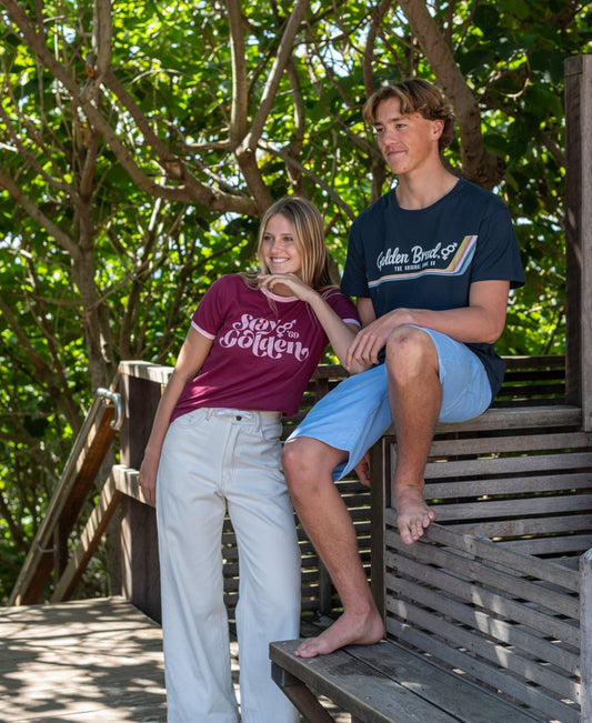 Stay Golden Ringer | Plum
