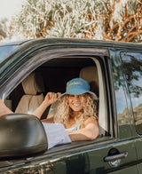 Norris Terry Bucket Hat | Azure Blue-Golden Breed