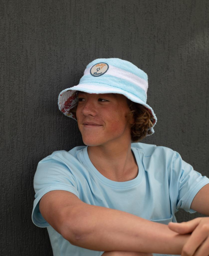 Nathan Terry Bucket Hat | Turquoise-Golden Breed