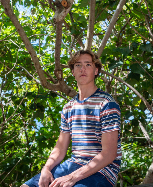 Canvas Stripe Tee